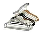 44.5cm Slim-Line Camel Colour Suit Hanger with Chrome Hook Sold in Bundles of 20/50/100 - Mycoathangers