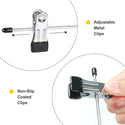 35.5cm Detachable Anti Slip Multi Layers Metal Pant Hangers with Clips Sold in 1/3/5 - Mycoathangers