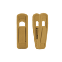 Camel Velvet Finger Clips for Velvet Coat Hangers Sold in Bundles 20/50/100 pcs - Mycoathangers