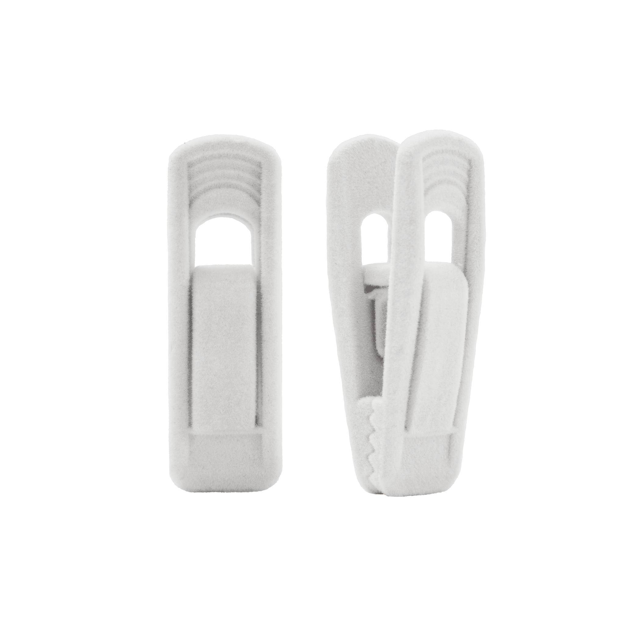Velvet hanger discount clips