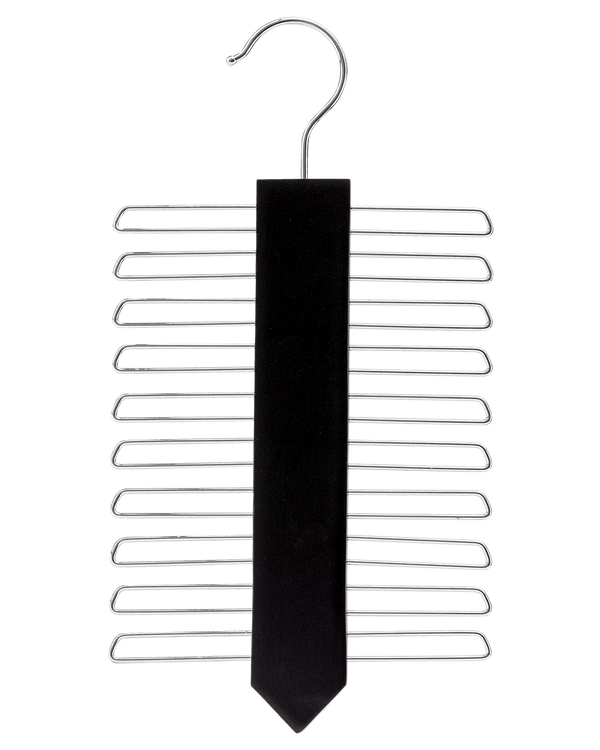 Vertical Black Tie Wood Hanger - Sold 1/5/10 - Mycoathangers