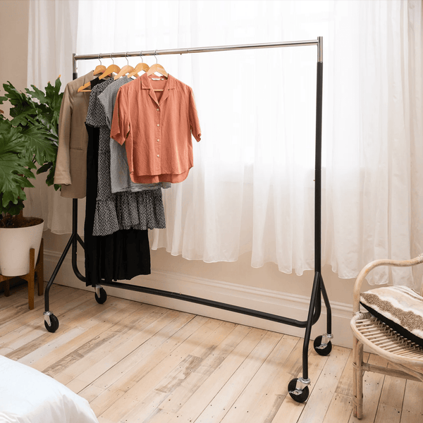 metal frame clothes racks