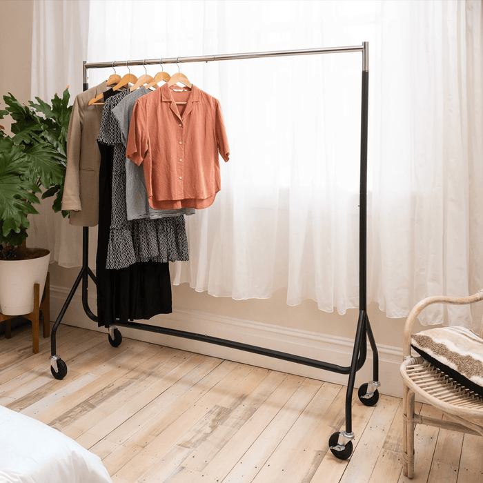 metal frame clothes racks