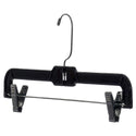 14'' Black Plastic Pant/Skirt Hanger Sold in Bundles of 25/50/100