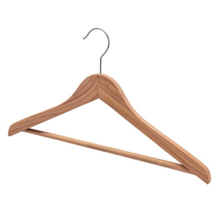 44.5cm Premium Eastern Red Cedar Suit Hangers 12mm thick- Sold In Bundles of 10/20/50 - Mycoathangers