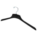 46cm Black Plastic Man's Top/Skirt Hanger Sold in Bundles of 25/50/100 - Mycoathangers