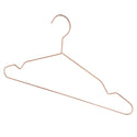 43cm Rose Gold Metal Suit Hanger (3.5mm thick) w/Notches Sold in Bundles of 25/50/100 - Mycoathangers