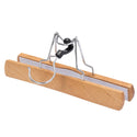 23cm Pant And Skirt Wooden Hanger w/Snap-Lock Sold in Bundle of 25/50/100 - Mycoathangers
