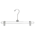 35.5cm Metal Pant/Skirt Hanger With Clips (3.5mm thick) Sold in Bundle of 25/50/100