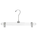 35.5cm Metal Pant/Skirt Hanger With Clips (3.5mm thick) Sold in Bundle of 25/50/100