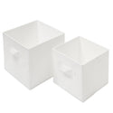 Home Basic Large Size Non Woven Fabric Drawer Storage Boxes Enhanced Thick Layers - Easy Fordable with Zipper