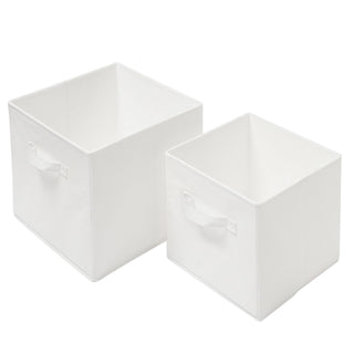 Home Basic Small Size Non Woven Fabric Drawer Storage Boxes Enhanced Thick Layers - Easy Fordable with Zipper