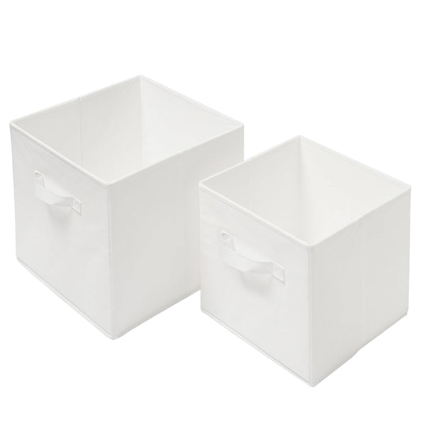 Home Basic Large Size Non Woven Fabric Drawer Storage Boxes Enhanced Thick Layers - Easy Fordable with Zipper - Mycoathangers