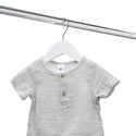 25cm White Wooden Baby Hanger w/ Bar Sold in Bundle of 10/20/50/100