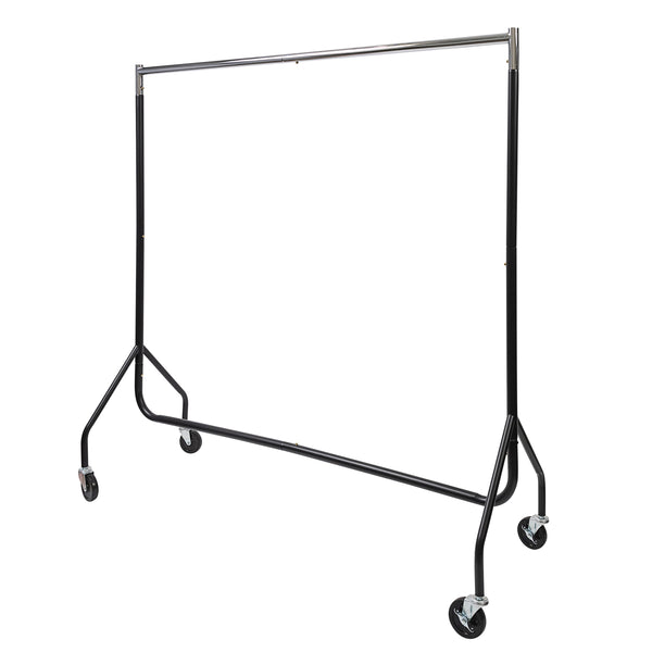 Shop Essential Extra Wide Heavy Duty Chrome Metal Garment Rack (150kgs Weight Capacity) Sold in 1/3