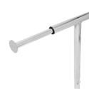 Home Essential Chrome Metal Garment Rack (100kgs Weight Capacity) Sold in 1/5
