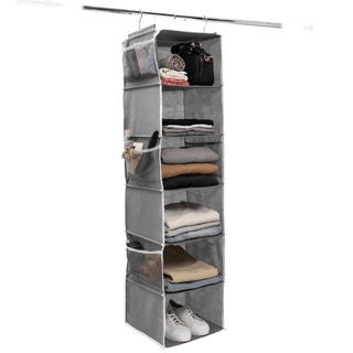 Home Essential Non Woven Fabric Hanging Organiser with Enhanced Layers & Extra Large Space Design Sold 1/3 - Mycoathangers