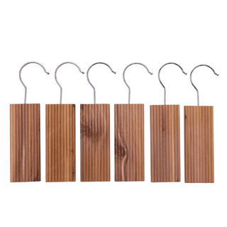 Natural Cedar Hang Ups for Clothes Storage - Sold in bundles of 8/16/24 pcs