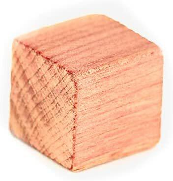 Natural Cedar square blocks for Clothes Storage - sold in bundles of 15/45/75/150/255 Units
