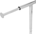 Shop Essential Chrome Metal Rolling Garment Rack - Commercial Grade (150kgs Weight Capacity) Sold in 1/3/5 - Mycoathangers