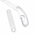 Rubber Hanger Strip "Clear" Sold in Bundles of 100 pcs (50 pairs)