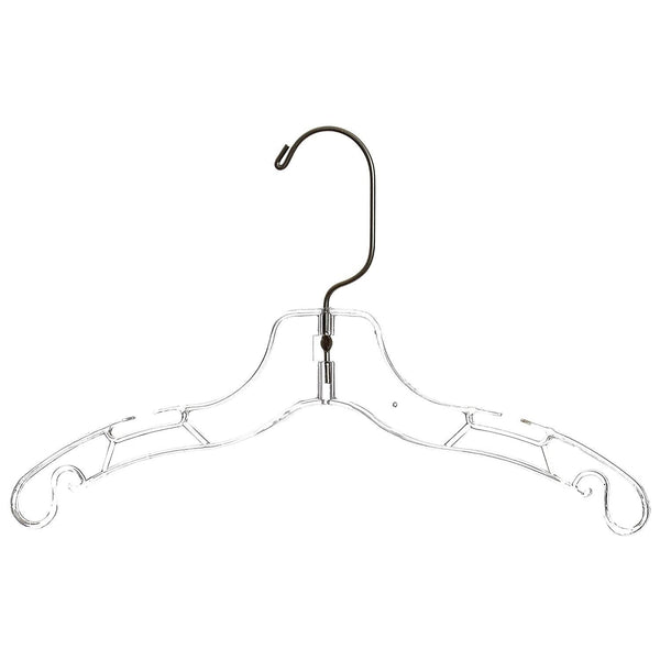 10'' Childrens Top Plastic Hanger Sold in Bundles of 25/50/100