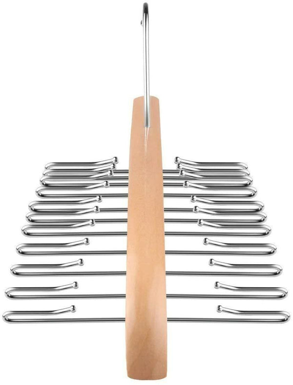 Natural Wooden Tie Hanger - Sold 1/5/10 - Mycoathangers