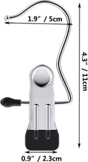 Portable Hanging Clips with Non Slip Rubber Coating Sold in 20/60/100