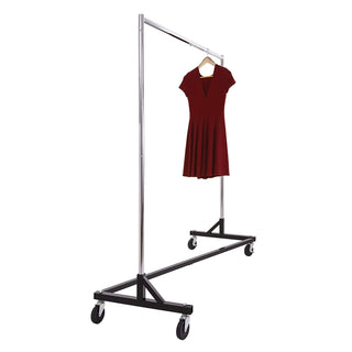 Shop Essential Extra Wide Heavy Duty Chrome Metal Garment Rack (150kgs Weight Capacity) Sold in 1/3/5