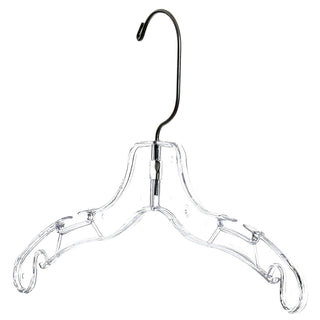 10'' Childrens Top Plastic Hanger Sold in Bundles of 25/50/100