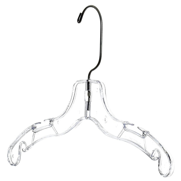 10'' Childrens Top Plastic Hanger Sold in Bundles of 25/50/100