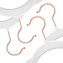 17'' Slim-Line White Suit Hanger with Rose Gold Hook Sold in Bundles of 20/50/100