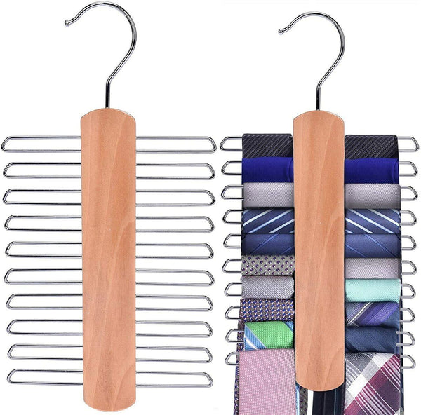 Vertical Tie Wood Hanger - Sold 1/5/10 - Mycoathangers