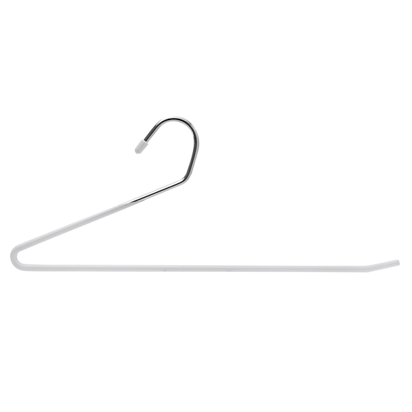 35.5cm Heavy Duty Metal Pant Hanger (4.5mm thick) w/ Vinyl Sleeve Sold in Bundles of 25/50/100 - Mycoathangers