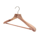 46cm Premium Eastern Red Cedar Suit Hangers 50 mm Thick Shoulders - Sold In 2/6/10/20 - Mycoathangers