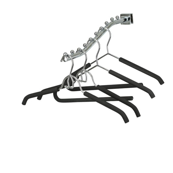 41cm Metal Hanger (5.5mm thick) With Foam Cover Heavy Duty Finish Sold in Bundles of 5/10/25 - Mycoathangers