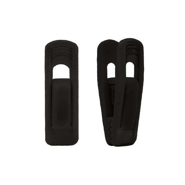 Black Velvet Finger Clips for Velvet Coat Hangers Sold in Bundles 20/50/100 pcs