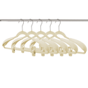 Ivory Velvet Shoulder Pads 45mm wide Sold in Bundles 8/16/24 pcs - Mycoathangers