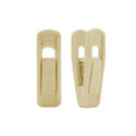 Ivory Velvet Finger Clips for Velvet Coat Hangers Sold in Bundles 20/50/100 pcs - Mycoathangers