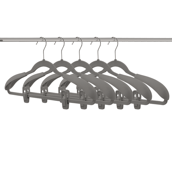 Grey Velvet Shoulder Pads 45mm wide Sold in Bundles 8/16/24/36 pcs