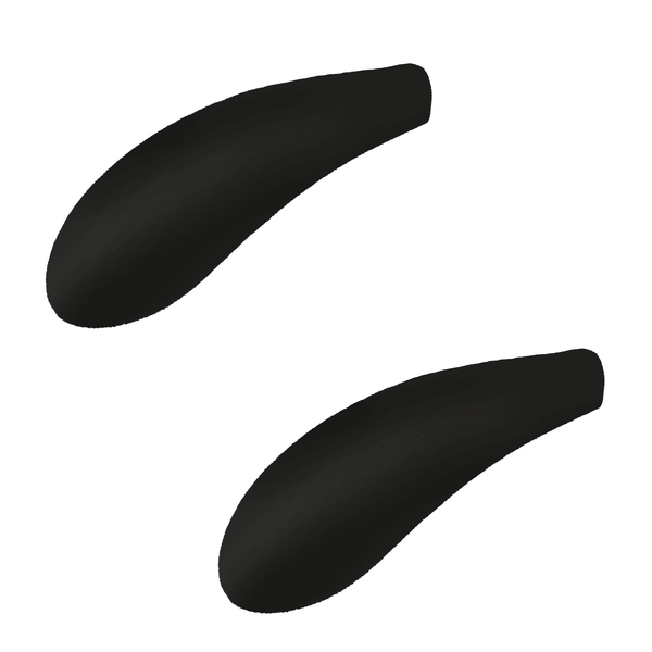 Black Velvet Shoulder Pads 45mm wide Sold in Bundles 8/16/24 pcs