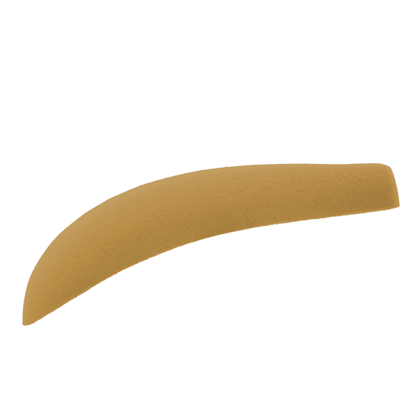Camel Velvet Shoulder Pads 45mm wide Sold in Bundles 8/16/24 pcs - Mycoathangers