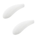 White Velvet Shoulder Pads 45mm wide Sold in Bundles 8/16/24 pcs