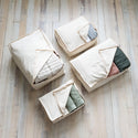 LUSH 10oz Extra Thick Pure Natural Cotton Storage Bags - 6 Pack - (Small X 2 + Medium X 2 + Large X 2) - Mycoathangers