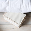LUSH 10oz Extra Thick Pure Natural Cotton Storage Bags - Large - ( Enhanced Zip Line & Extra Thick Handles)