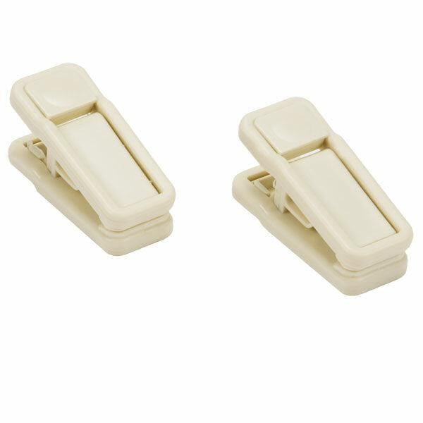 Ivory Finger Clips for Velvet Coat Hangers Sold in Bundles 20/50/100 pcs