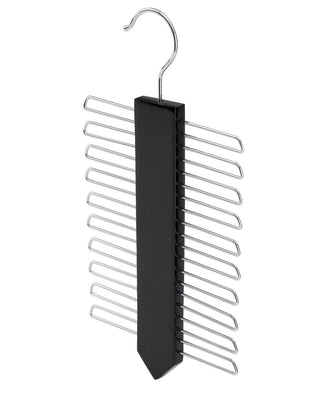 Vertical Black Tie Wood Hanger - Sold 1/5/10 - Mycoathangers