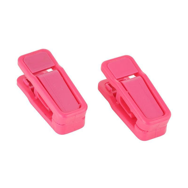 Ruby Red Colour Finger Clips for Velvet Coat Hangers Sold in Bundles 20/50/100 pcs